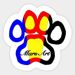 Polyamorous Pride Flag Sticker